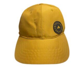 Adidas by Stella McCartney Yellow Logo Patch Baseball Cap EUC